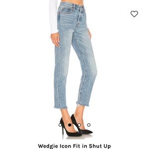 Levi’s wedgie fit in ‘shut up’ (size 23)